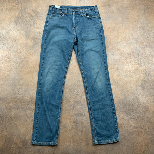 LEVI'S 541 Jeans W33 L32 Mens Slim Fit Tapered Blue
