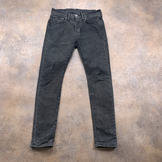 LEVI'S 519 Jeans W30 L30 Mens Skinny Fit Grey