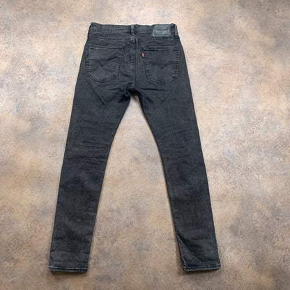 LEVI'S 519 Jeans W30 L30 Mens Skinny Fit Grey