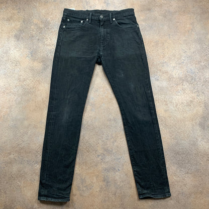 LEVI'S 512 Jeans W32 L30 Mens Slim Fit Tapered Dark Grey