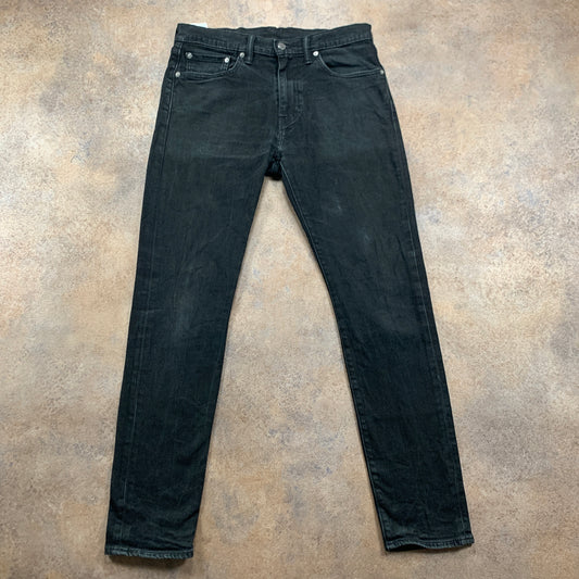 LEVI'S 512 Jeans W32 L30 Mens Slim Fit Tapered Dark Grey