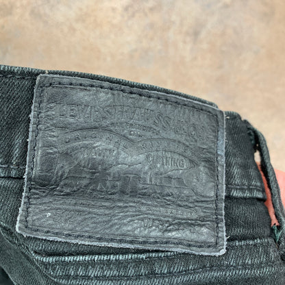 LEVI'S 512 Jeans W32 L30 Mens Slim Fit Tapered Dark Grey