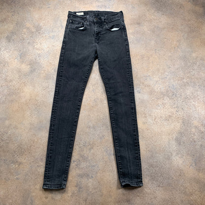 LEVI'S Skinny Tapered Jeans W28 L30 Mens Grey
