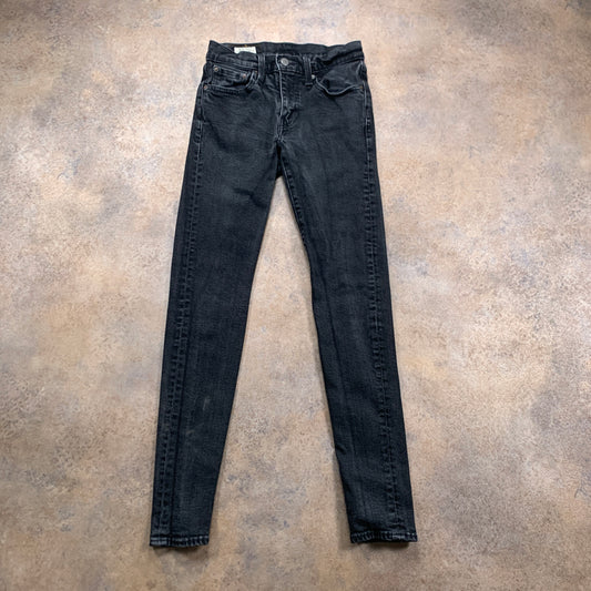 LEVI'S Skinny Tapered Jeans W28 L30 Mens Grey