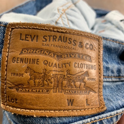 LEVI'S 512 Jeans W32 L33 Mens Slim Fit Tapered Blue