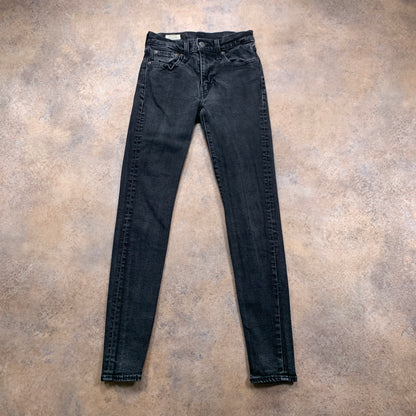 LEVI'S Skinny Tapered Jeans W28 L30 Mens Grey
