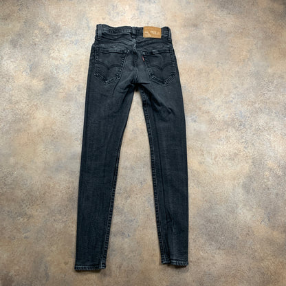LEVI'S Skinny Tapered Jeans W28 L30 Mens Grey