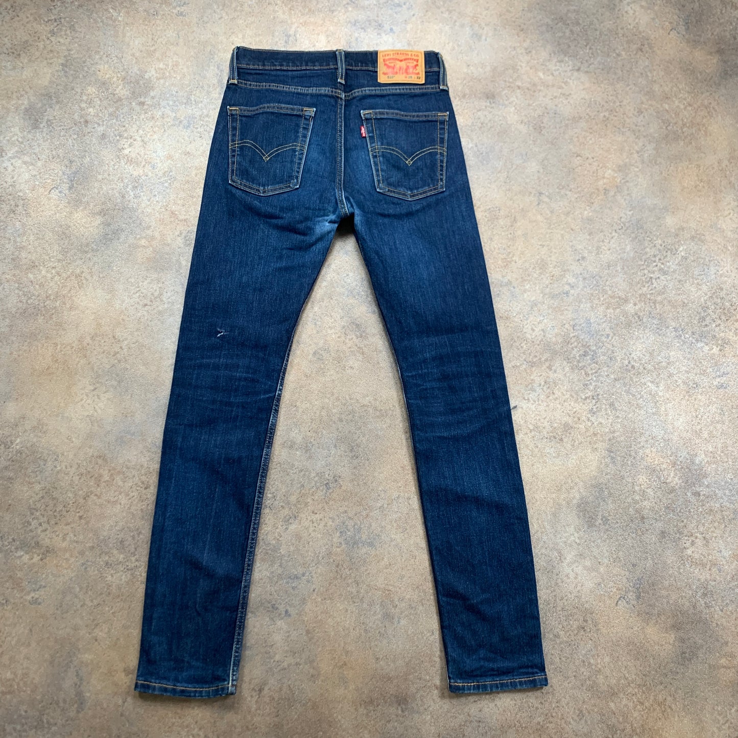 LEVI'S 510 Jeans W28 L30 Mens Skinny Fit Blue