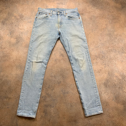 LEVI'S 512 Jeans W30 L32 Mens Slim Fit Tapered Blue