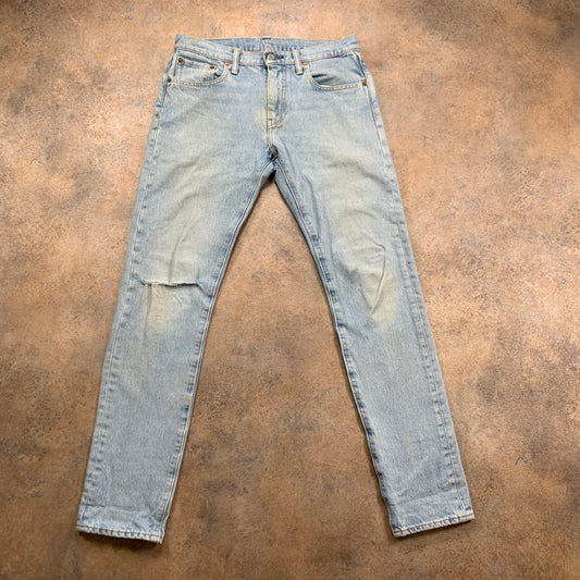 LEVI'S 512 Jeans W30 L32 Mens Slim Fit Tapered Blue