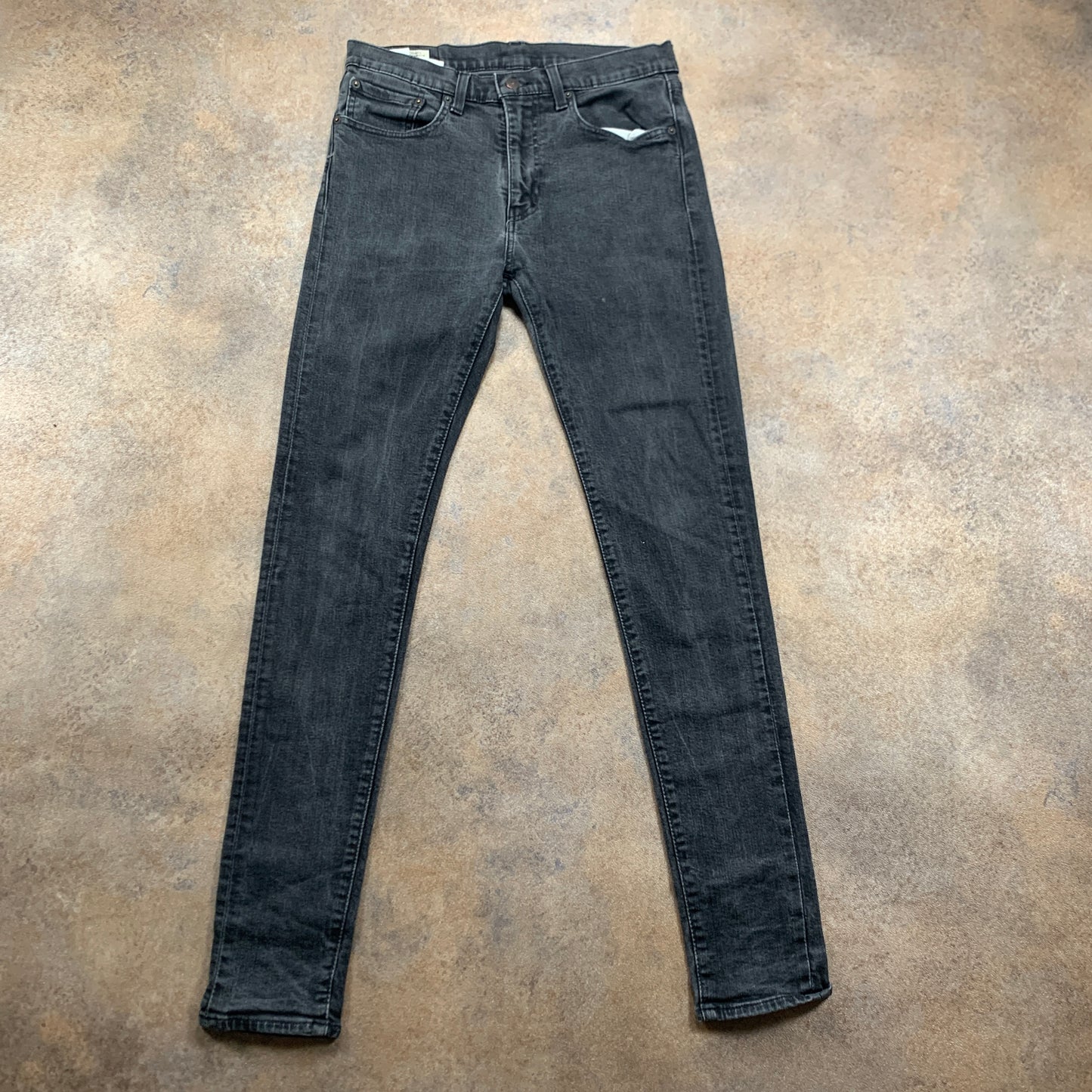 LEVI'S Skinny Tapered Jeans W32 L32 Mens Grey