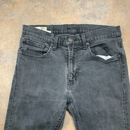 LEVI'S Skinny Tapered Jeans W32 L32 Mens Grey