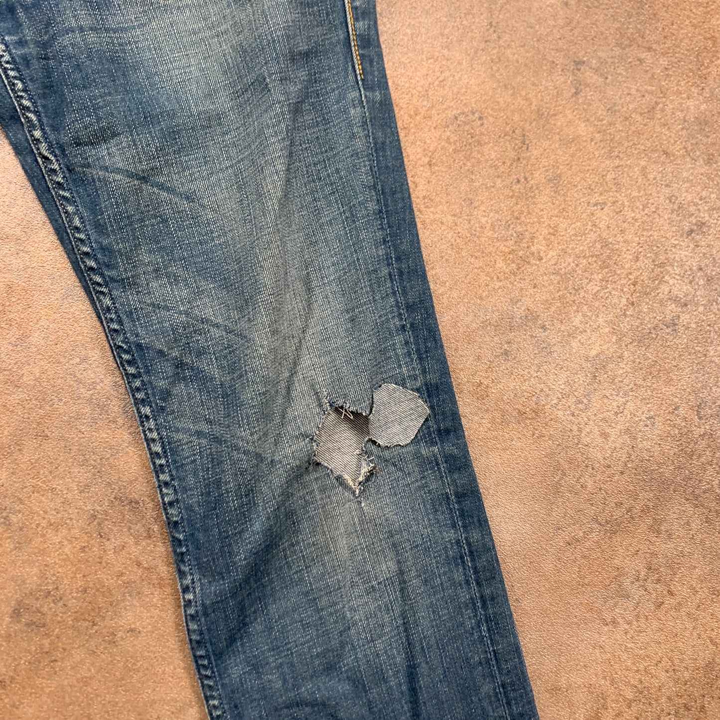 Vintage LEVI'S 519 Jeans W30 L30 Mens Slim Fit Blue