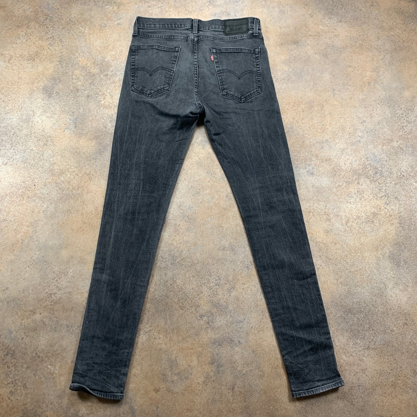 LEVI'S Skinny Tapered Jeans W32 L32 Mens Grey