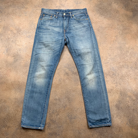 LEVI'S 508 Jeans W30 L29 Mens Slim Fit Straight Blue