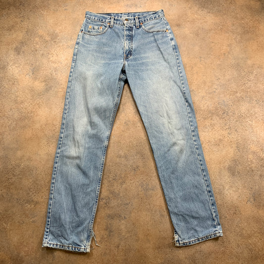 Vintage LEVI'S 615 Jeans W32 L32 Mens Regular Fit Straight Blue 70s