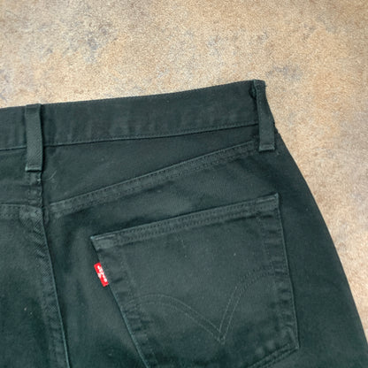 Vintage LEVI'S 751 Jeans W32 L34 Mens Regular Fit Straight Black
