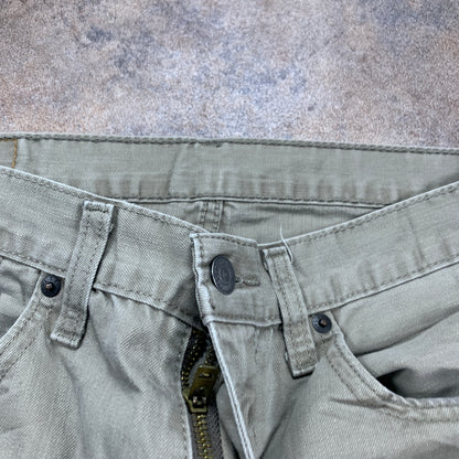 LEVI'S 559 Jeans W32 L29 Mens Regular Fit Straight Beige