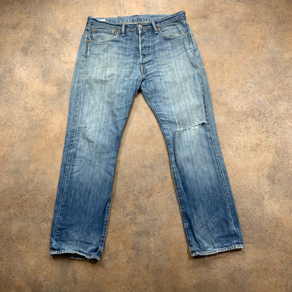 LEVI'S 501 Jeans W32 L29 Mens Regular Fit Straight Blue