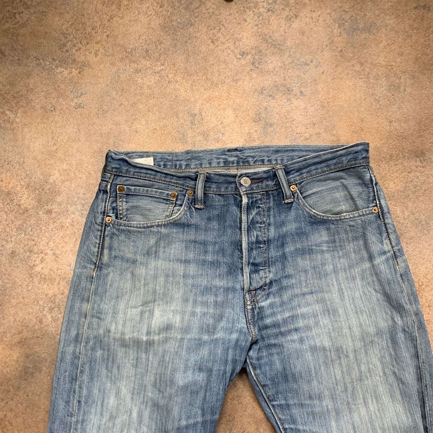 LEVI'S 501 Jeans W32 L29 Mens Regular Fit Straight Blue