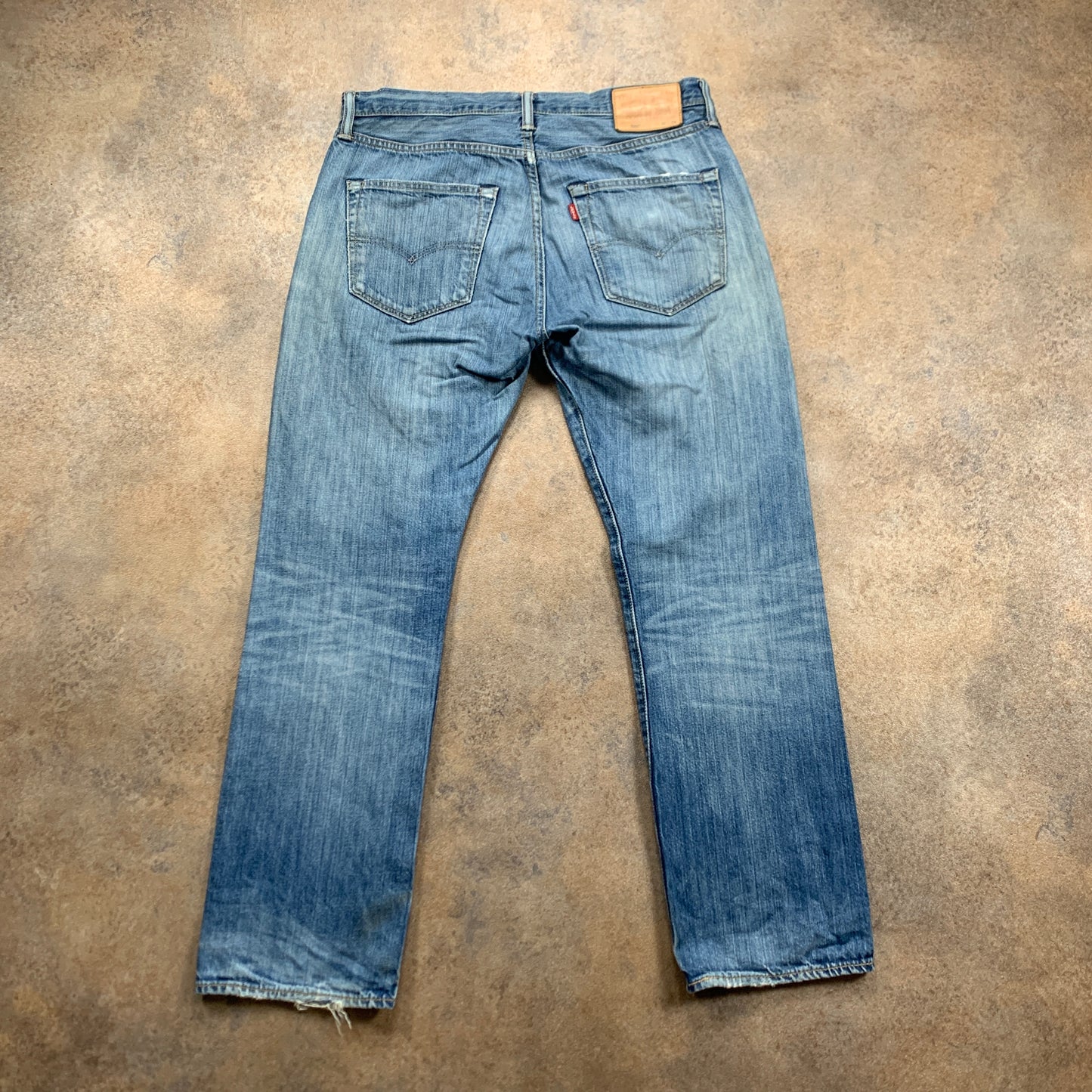LEVI'S 501 Jeans W32 L29 Mens Regular Fit Straight Blue