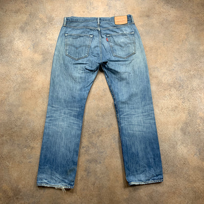 LEVI'S 501 Jeans W32 L29 Mens Regular Fit Straight Blue