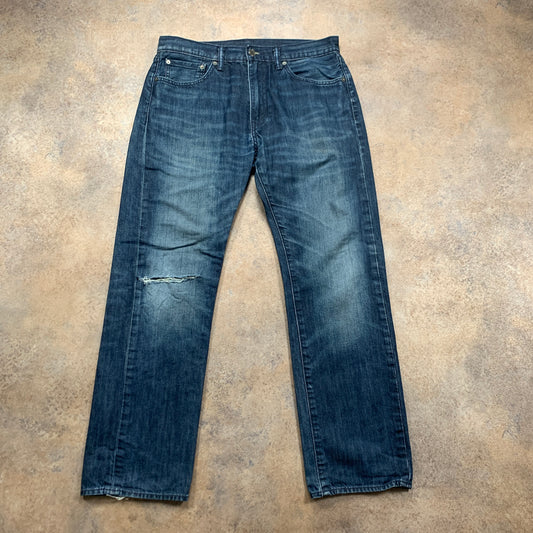 LEVI'S 505 Jeans W32 L29 Mens Regular Fit Straight Blue