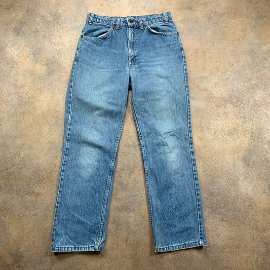 Vintage LEVI'S 516 Jeans W30 L30 Mens Regular Fit Straight Blue
