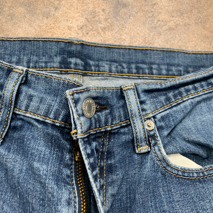 LEVI'S 513 Jeans W31 L30 Mens Slim Fit Blue