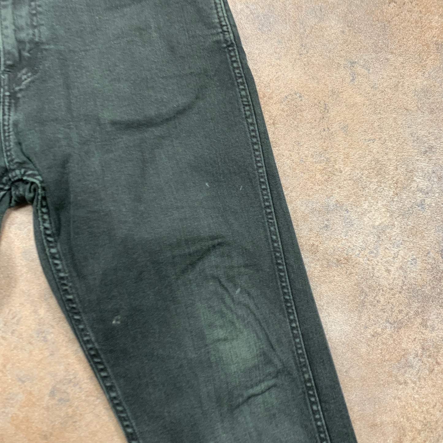 LEVI'S 508 Jeans W32 L32 Mens Slim Fit Straight Green