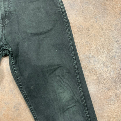 LEVI'S 508 Jeans W32 L32 Mens Slim Fit Straight Green