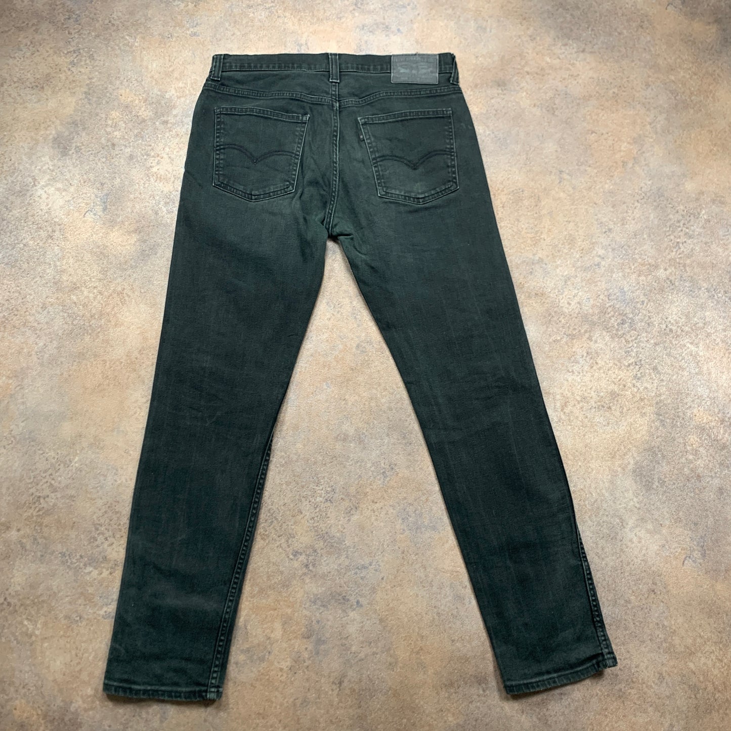 LEVI'S 508 Jeans W32 L32 Mens Slim Fit Straight Green