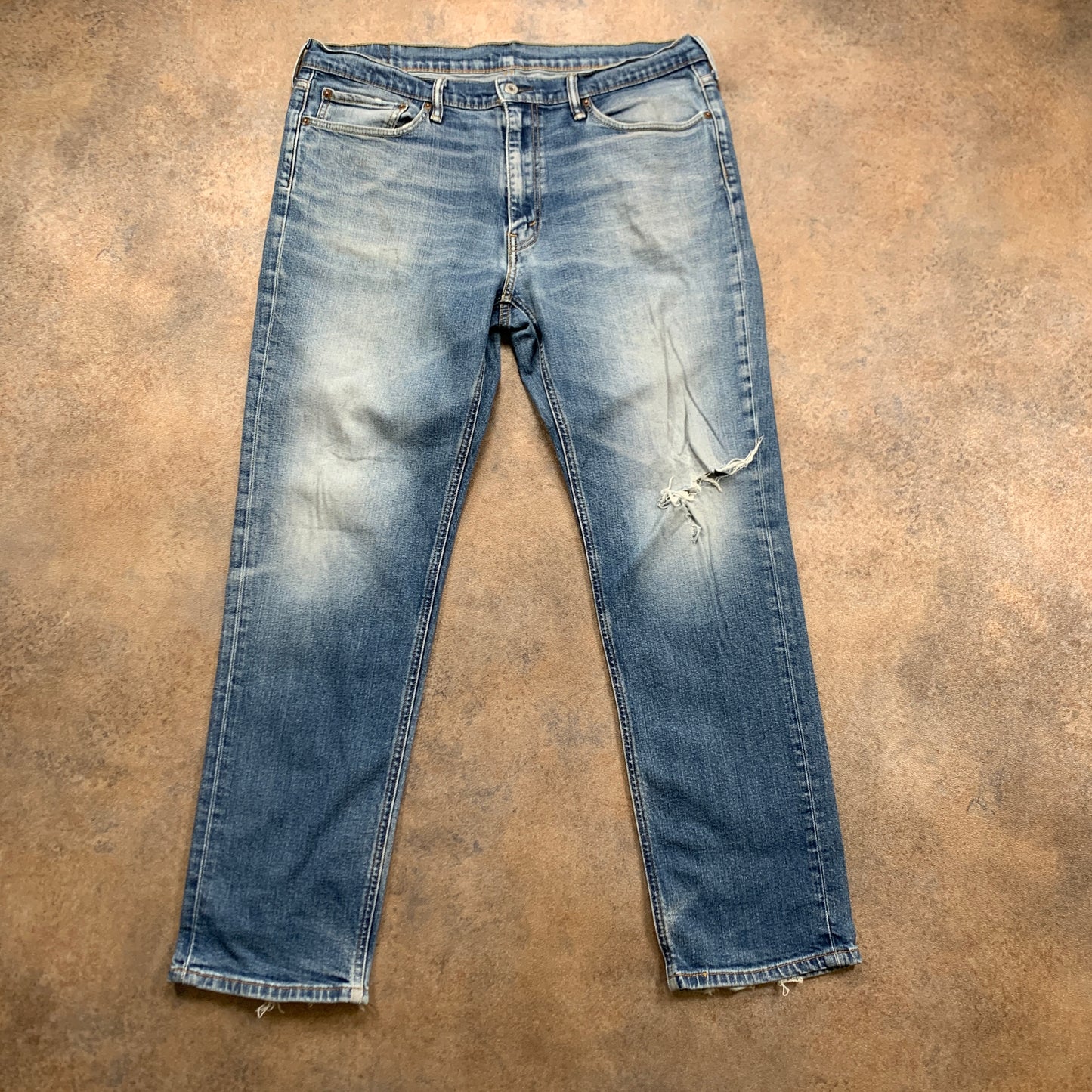 LEVI'S 541 Jeans W37 L30 Mens Slim Fit Tapered Blue