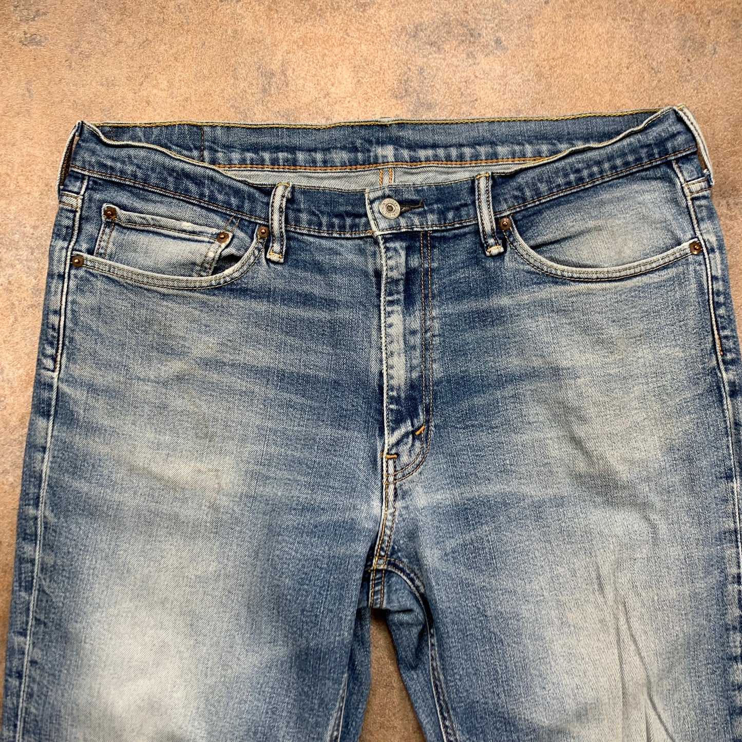 LEVI'S 541 Jeans W37 L30 Mens Slim Fit Tapered Blue