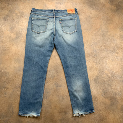 LEVI'S 541 Jeans W37 L30 Mens Slim Fit Tapered Blue