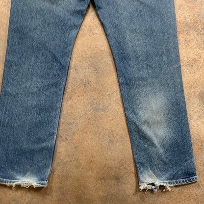 LEVI'S 541 Jeans W37 L30 Mens Slim Fit Tapered Blue