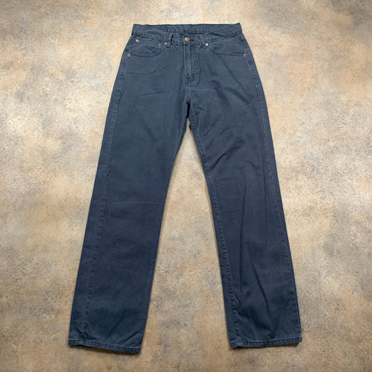 Vintage LEVI'S 751 Jeans W32 L31 Mens Regular Fit Straight Blue