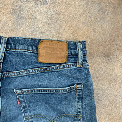 LEVI'S 512 Jeans W32 L28 Mens Slim Fit Tapered Blue