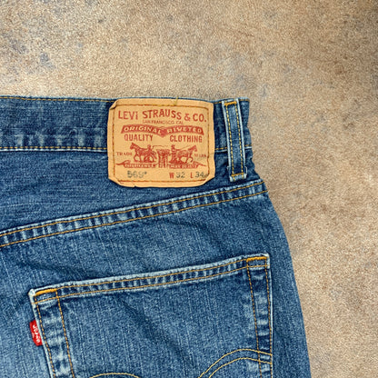 Vintage LEVI'S 569 Jeans W32 L34 Mens Relaxed Fit Straight Blue
