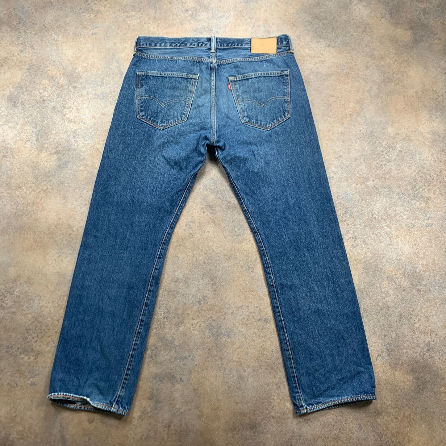 LEVI'S 501 Jeans W36 L30 Mens Regular Fit Straight Blue