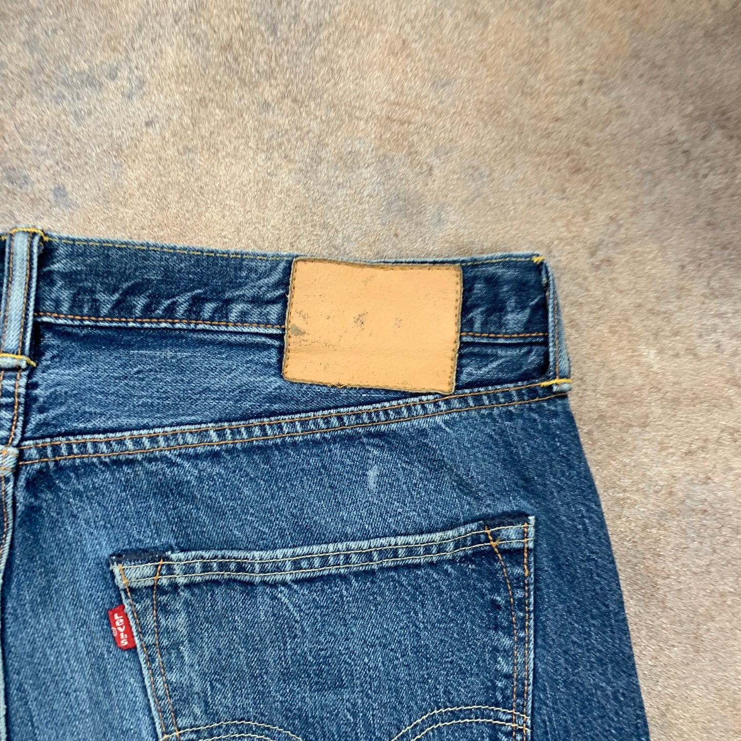 LEVI'S 501 Jeans W36 L30 Mens Regular Fit Straight Blue