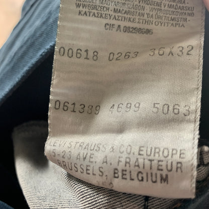 Vintage LEVI'S 618 Jeans W36 L32 Mens Regular Fit Blue 70s