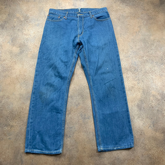 LEVI'S 514 Jeans W34 L30 Mens Regular Fit Straight Blue