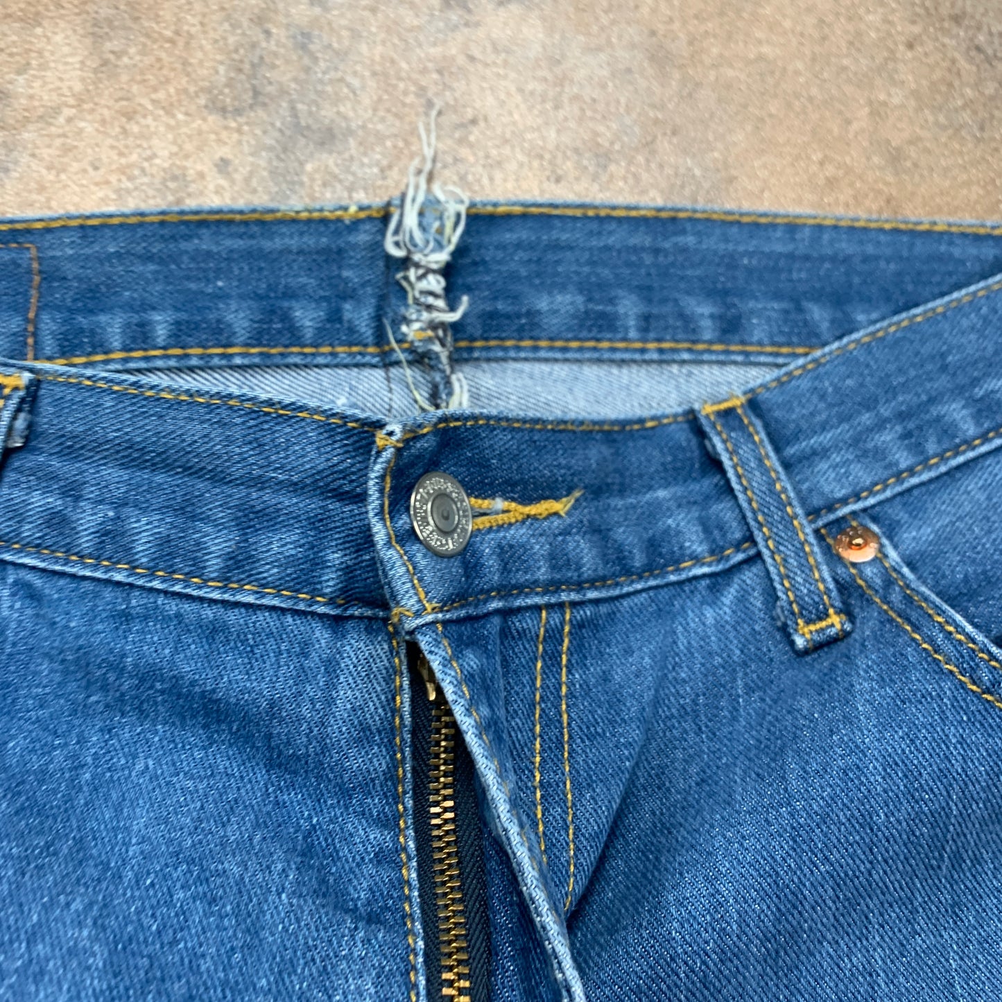LEVI'S 514 Jeans W34 L30 Mens Regular Fit Straight Blue