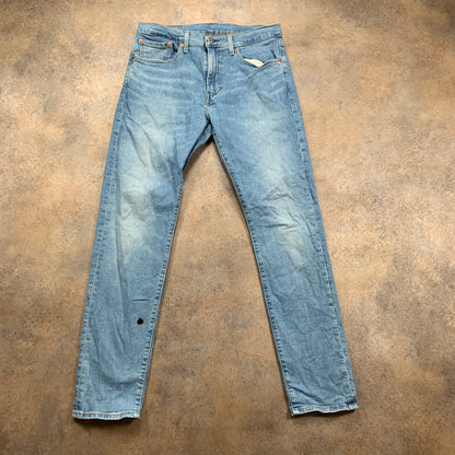 LEVI'S 512 Jeans W31 L30 Mens Slim Fit Tapered Blue