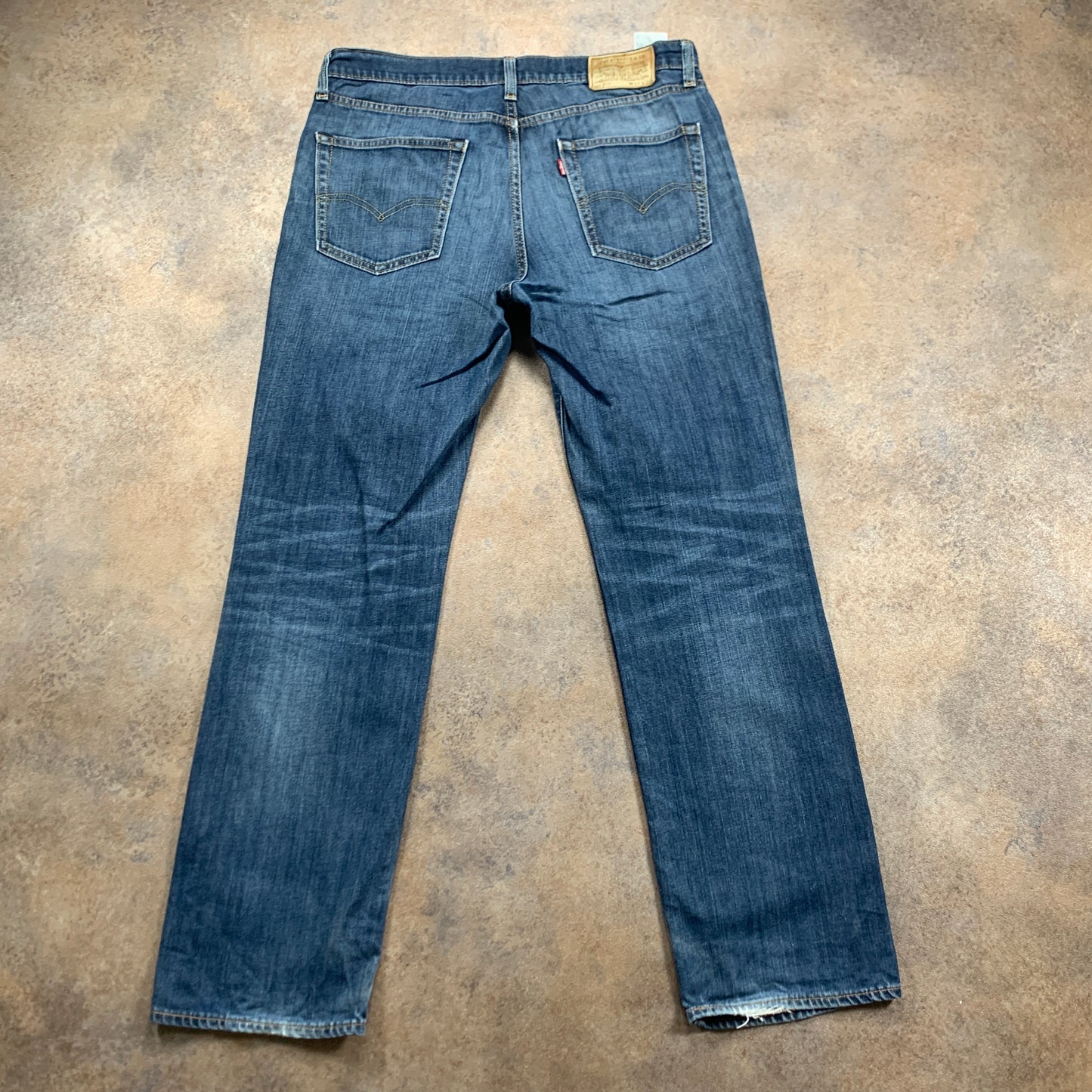 LEVI'S 514 Jeans W35 L32 Mens Regular Fit Straight Blue