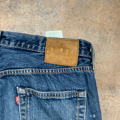 LEVI'S 501 Jeans W34 L34 Mens Regular Fit Straight Blue