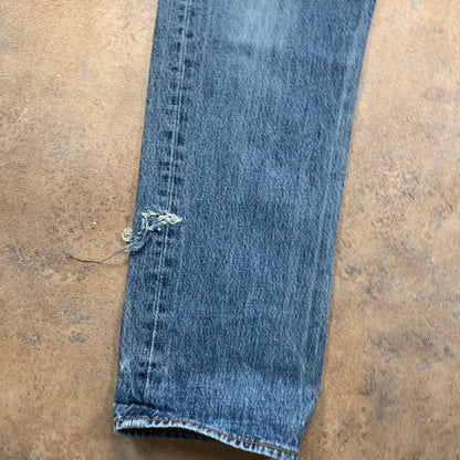 LEVI'S 501 Jeans W32 L30 Mens Regular Fit Straight Blue