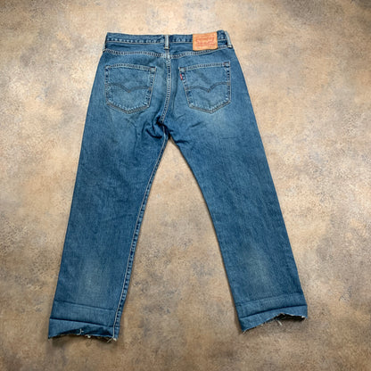 LEVI'S 501 Jeans W32 L27 Mens Regular Fit Straight Blue