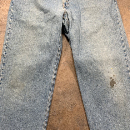 Vintage LEVI'S 550 Jeans W38 L34 Mens Relaxed Fit Straight Blue 90s